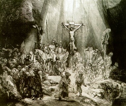Rembrandt, Les Trois Croix