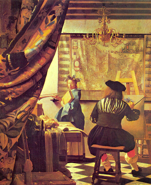 Vermeer, L'atelier