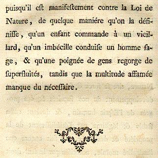 Rousseau, Discours sur l'Inégalité